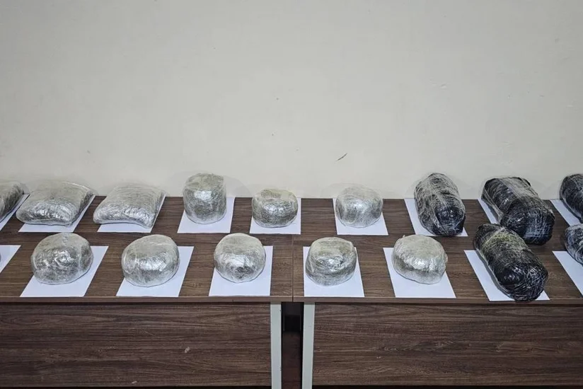 İrandan Azərbaycana 24 kq-dan çox narkotik keçirilməsinin qarşısı alınıb