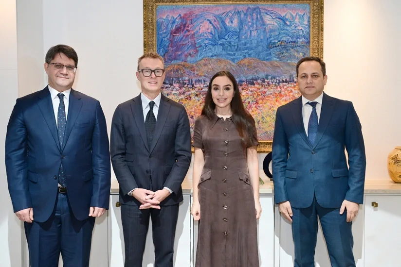 Leyla Əliyeva ÜST-nin Avropa üzrə Regional Ofisinin xüsusi nümayəndəsi ilə görüşüb