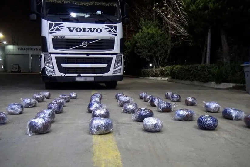 İrandan Gürcüstana külli miqdarda narkotikin keçirilməsinin qarşısı alınıb