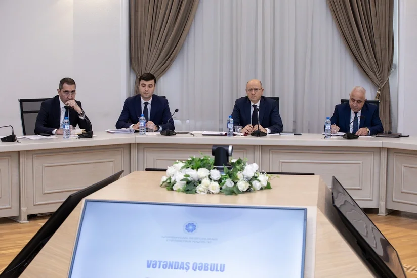 Pərviz Şahbazov Bakı və Sumqayıtdan olan vətəndaşları qəbul edib