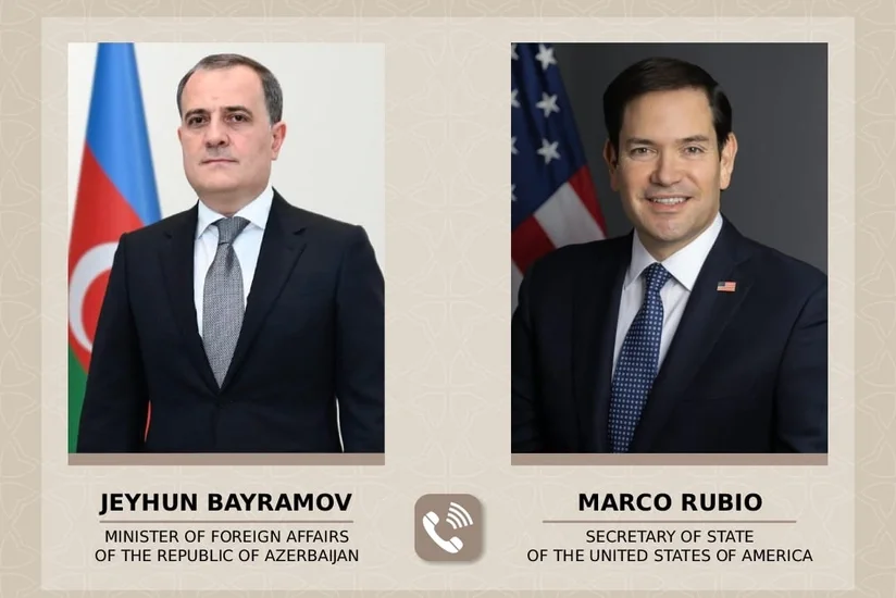 Ceyhun Bayramov Marko Rubio ilə Azərbaycan-Ermənistan normallaşma prosesini müzakirə edib