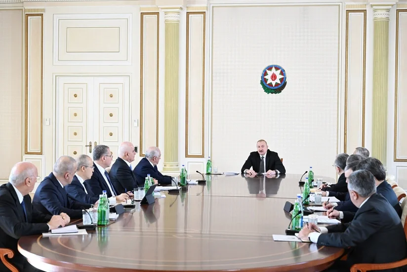 İlham Əliyevin sədrliyi ilə Bakı və Abşeronda su təchizatına dair Dövlət Proqramına həsr olunan müşavirə keçirilib