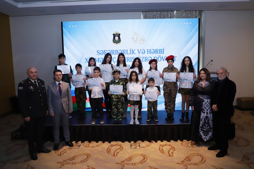 Vətənə xidmət uşaqların gözündə