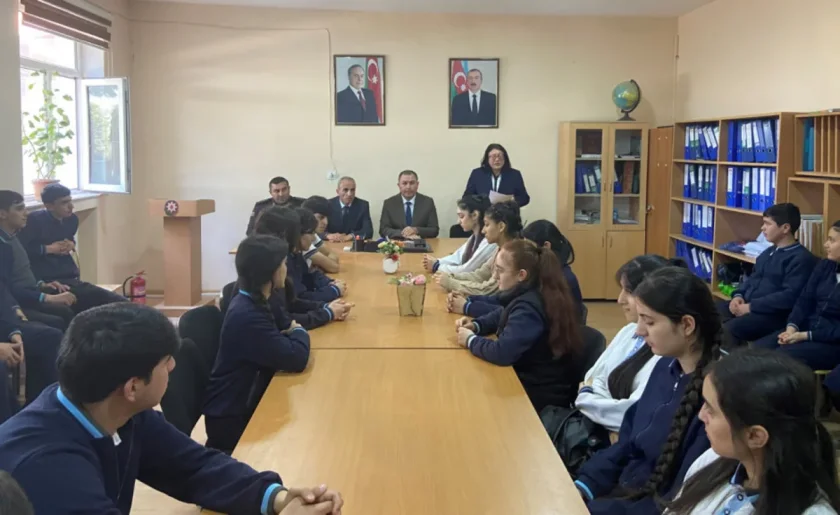 Fövqəladə hallarla bağlı davranış qaydaları barədə silsilə tədbirlər keçirilib