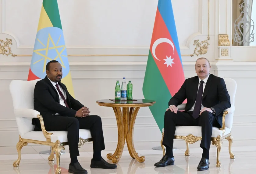 Prezident İlham Əliyevin Efiopiyanın Baş naziri ilə təkbətək görüşü olub