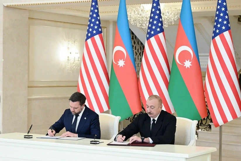Azərbaycanla ABŞ arasında Strateji Tərəfdaşlıq Xartiyası imzalanıb