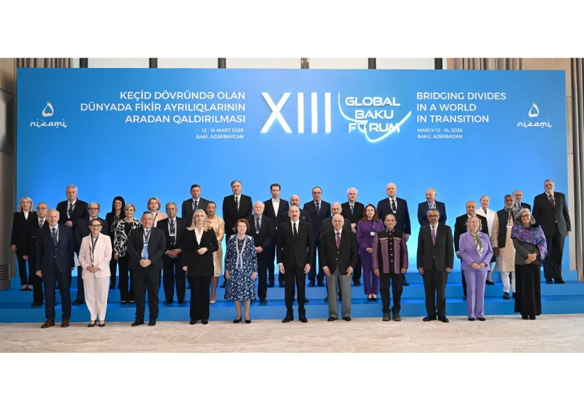 Prezident İlham Əliyev XIII Qlobal Bakı Forumunun açılış mərasimində iştirak edir