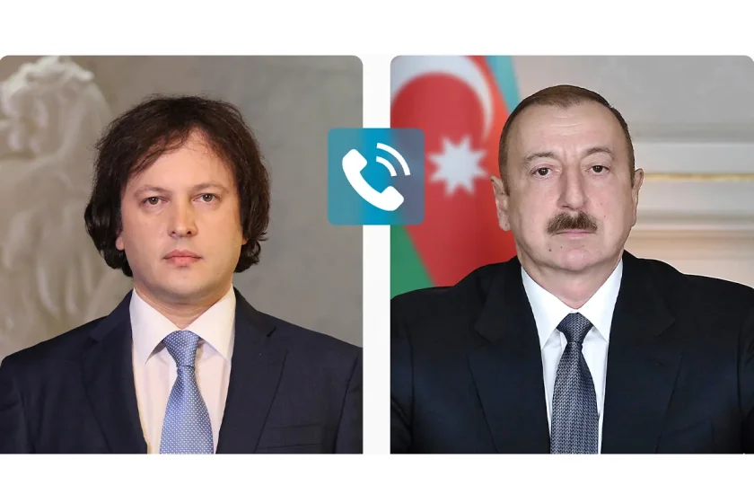 İrakli Kobaxidze İlham Əliyevə zəng edərək Naxçıvana dron hücumunu pisləyib