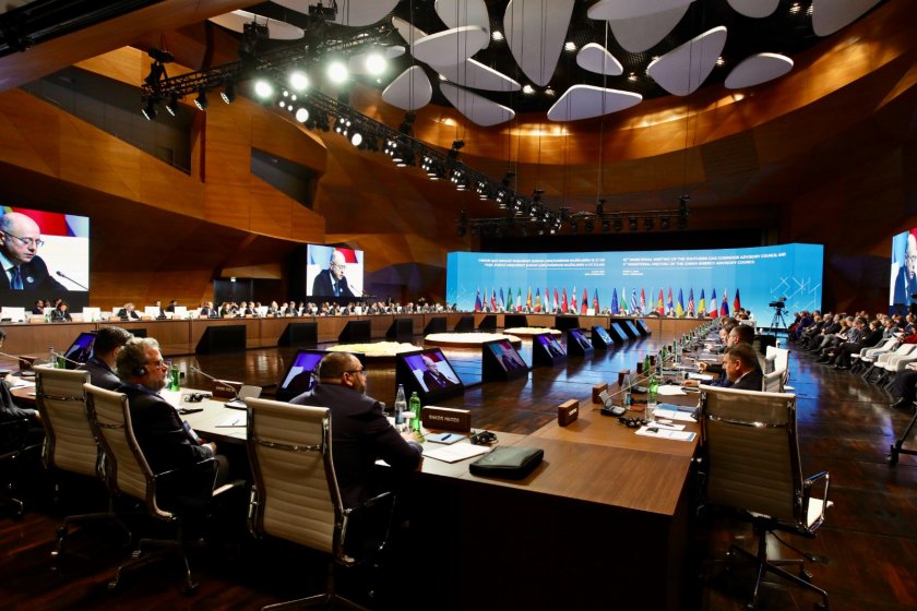 Cənub Qaz Dəhlizi Məşvərət Şurası nazirlərin 12-ci iclası və Yaşıl Enerji Məşvərət Şurası nazirlərin 4-cü iclası plenar sessiyalarla davam edib