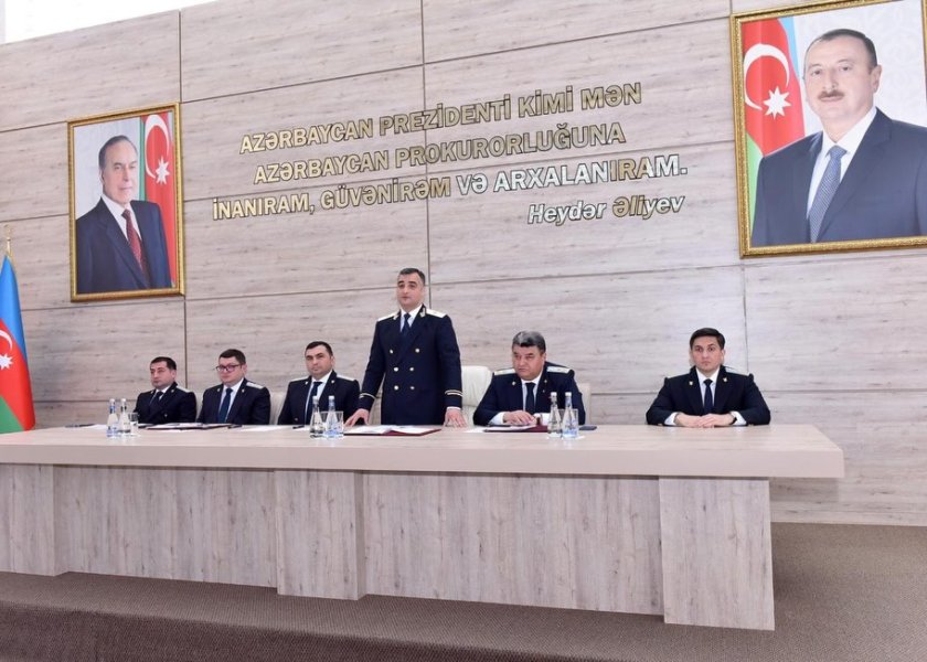 Dövlət ittihamının müdafiəsi sahəsində qarşıda duran vəzifələr müzakirə olunub