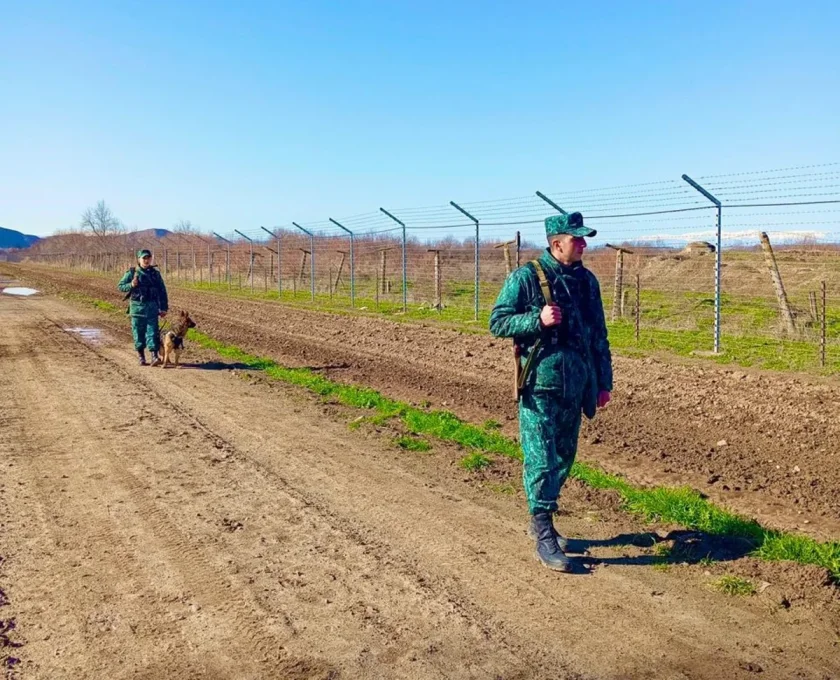 Keçən ay dövlət sərhədini pozan 6 əcnəbi saxlanılıb