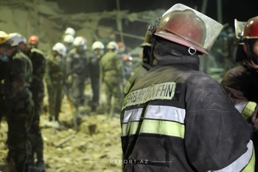 Bakıxanov qəsəbəsində yaşayış evi çöküb, xəsarət alan var