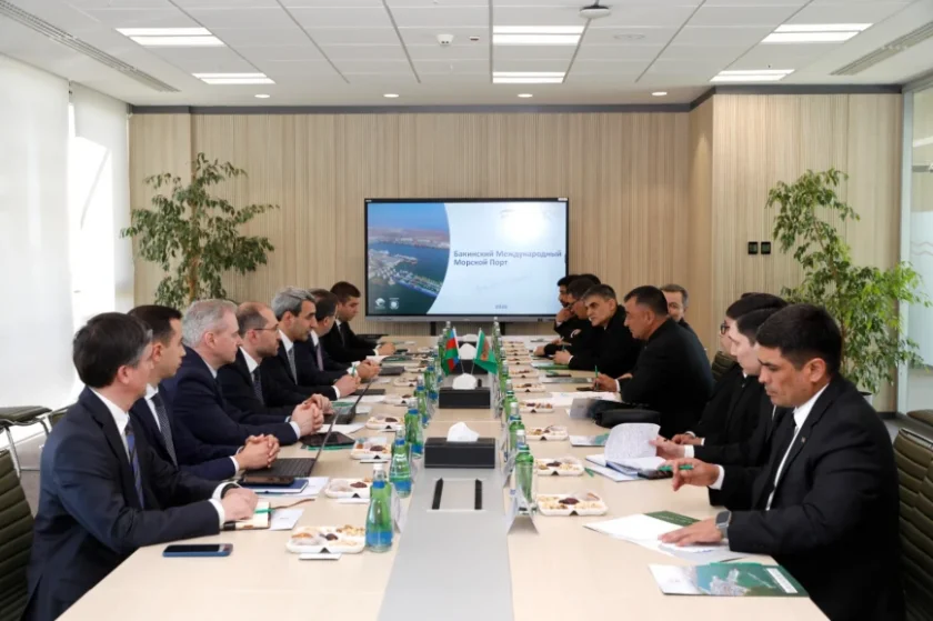 Bakı və Türkmənbaşı limanları regional daşımaların artırılması üçün əməkdaşlığı genişləndirir