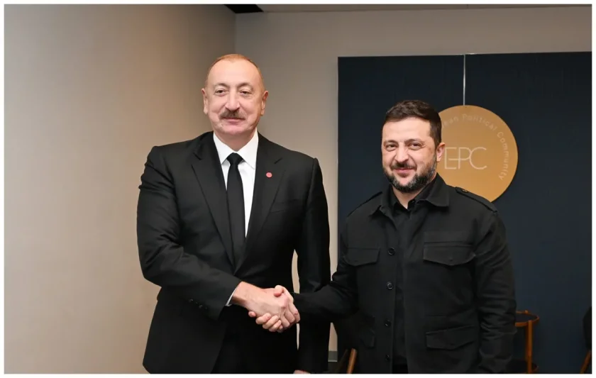 Volodimir Zelenski İlham Əliyevə zəng edib