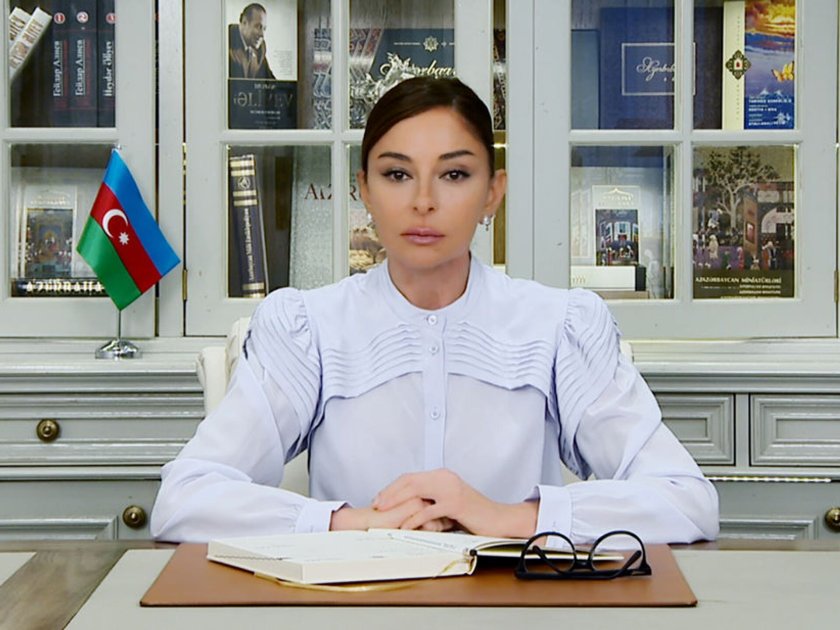 Mehriban Əliyeva: Dahi şəxsiyyətin nurlu, əziz xatirəsi qəlbimizdə daim yaşayacaqdır