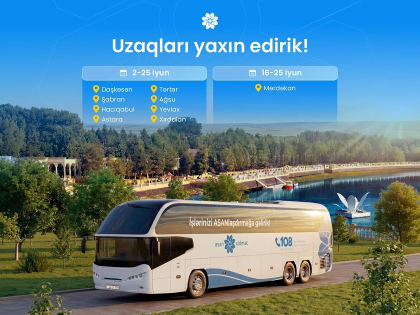 Səyyar ASAN yenidən yola çıxır